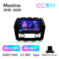 Штатная магнитола Teyes CC3 6+128 Gb Nissan Maxima A36 2015-2020 10" 2k
