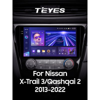 Штатна магнітола Teyes CC3 6+128 Gb Nissan X-Trail X Trail 3 T32 2013-2022- (F1) Manual air conditioning (AB) 10" 2k