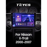 Штатна магнітола Teyes CC3 6+128 Gb Nissan X-Trail 1 T30 2000-2007 (F1) 10" 2k