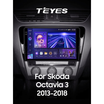 Штатная магнитола Teyes CC3 4+64 Gb Skoda Octavia 3 A7 2013-2018 (A) 10" 2k