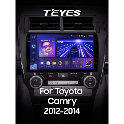 Штатная магнитола Teyes CC3 4+64 Gb Toyota Camry 7 XV 50 55 Middle East 2012-2014 10" 2k