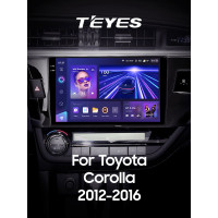 Штатная магнитола Teyes CC3 4+64 Gb Toyota Corolla 11 2012-2016 (B) 10" 2k