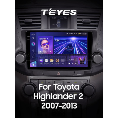 Штатна магнітола Teyes CC3 4+64 Gb Toyota Highlander 2 XU40 2007-2013 (F1) 10" 2k