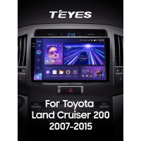 Штатна магнітола Teyes CC3 4+64 Gb Toyota Land Cruiser 11 200 (F1) 2007-2015 10" 2k