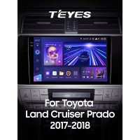 Штатная магнитола Teyes CC3 4+64 Gb Toyota Land Cruiser Prado 150 2018-2020 10" 2k