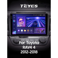 Штатная магнитола Teyes CC3 4+64 Gb Toyota RAV4 4 XA40 5 XA50 2012-2018 10" 2k