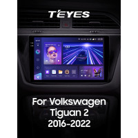 Штатна магнітола Teyes CC3 4+64 Gb Volkswagen Tiguan 2 Mk 2016-2022 (B) 10" 2k
