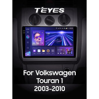 Штатна магнітола Teyes CC3 4+64 Gb Volkswagen Touran 1 2003-2010 (F1) 10" 2k