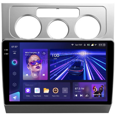 Штатна магнітола Teyes CC3 6+128 Gb Volkswagen Touran 1 2003-2010 (F1) 10" 2k