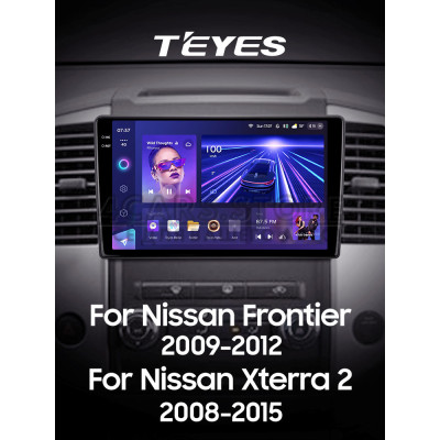 Штатна магнітола Teyes CC3 4+64 Gb Nissan Frontier 2009-2012 For Nissan Xterra 2 N50 2008-2015 10" 2k