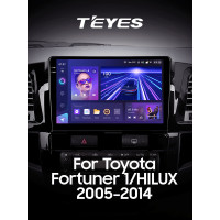 Штатна магнітола Teyes CC3 4+64 Gb Toyota Fortuner 1 AN50 AN60 HILUX Revo Vigo (F2) 2005-2007 9" 2k