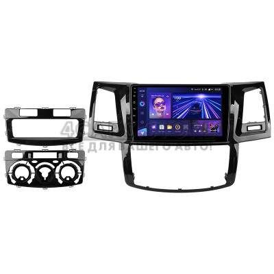 Штатная магнитола Teyes CC3 6+128 Gb Toyota Fortuner 1 AN50 AN60 HILUX Revo Vigo (F2) 2005-2007 9" 2k