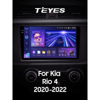 Штатная магнитола Teyes CC3 4+64 Gb Kia Rio 4 IV FB 2020-2022 9" 2k
