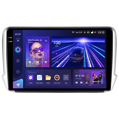 Штатна магнітола Teyes CC3 4+64 Gb Peugeot 2008 1 208 (1 Din) 2013-2020 10" 1din 2k