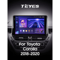 Штатна магнітола Teyes CC3 4+64 Gb Toyota Corolla 12 (1 Din) 2018-2020 (A) 10" 1din 2k