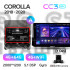 Штатная магнитола Teyes CC3 4+64 Gb Toyota Corolla 12 (1 Din) 2018-2020 (A) 10" 1din 2k
