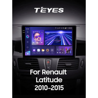 Штатная магнитола Teyes CC3 6+128 Gb Renault Latitude 1 2010-2015 10" 2k (L3)