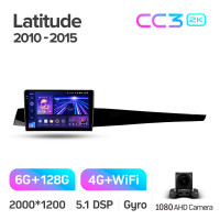 Штатная магнитола Teyes CC3 6+128 Gb Renault Latitude 1 2010-2015 10" 2k (L3)