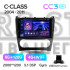 Штатна магнітола Teyes CC3 6+128 Gb Mercedes Benz C-Class W203 CL203 C209 A209 2004-2011 9" 2k (L1)