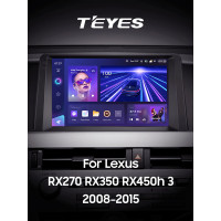 Штатная магнитола Teyes CC3 4+64 Gb Lexus RX270 RX350 RX450h AL10 3 2008-2015 (A) 9" 2k (L3)