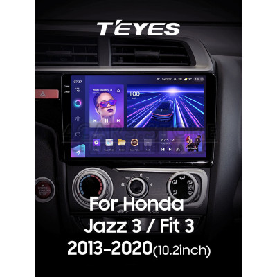 Штатна магнітола Teyes CC3 4+64 Gb Honda Jazz 3 Fit 3 GP GK 2013 - 2020 (B) 10" 2k