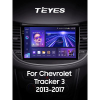 Штатна магнітола Teyes CC3 6+128 Gb Chevrolet Tracker 3 (F2) 2013-2017 9" 2k