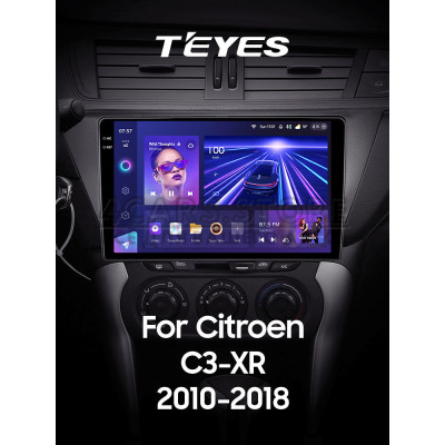 Штатная магнитола Teyes CC3 6+128 Gb Citroen C3-XR (F2) 2010-2018 10" 2k