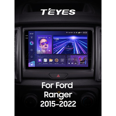 Штатная магнитола Teyes CC3 4+64 Gb Ford Ranger P703 2015-2022 (A) 9" 2k
