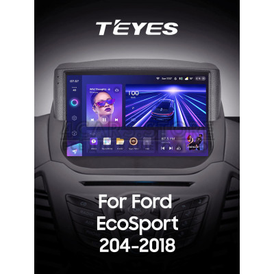 Штатная магнитола Teyes CC3 6+128 Gb Ford EcoSport 2014-2018 9" 2k (L1)