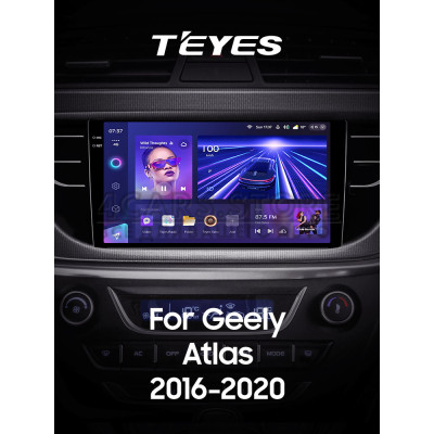 Штатна магнітола Teyes CC3 4+64 Gb Geely Atlas NL-3 2016-2020 9" 2k