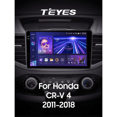 Штатна магнітола Teyes CC3 6+128 Gb Honda CR-V CR-V 4 RM RE 2011-2018 (C) 10" 2k
