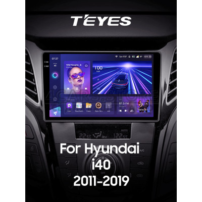 Штатна магнітола Teyes CC3 4+64 Gb Hyundai i40 2011-2019 9" 2k