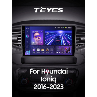 Штатна магнітола Teyes CC3 4+64 Gb Hyundai Ioniq AE 2016-2023 (A) 9" 2k