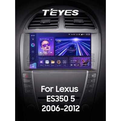 Штатная магнитола Teyes CC3 6+128 Gb Lexus ES350 5 V XV40 2006-2012 (C) 9" 2k (L1)