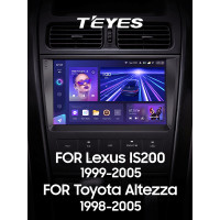 Штатная магнитола Teyes CC3 4+64 Gb Lexus IS200 XE10 1999-2005 Toyota Altezza XE10 1998-2005 9" 2k (L3)