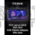 Штатная магнитола Teyes CC3 4+64 Gb Lexus IS200 XE10 1999-2005 Toyota Altezza XE10 1998-2005 9" 2k (L3)