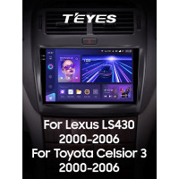 Штатная магнитола Teyes CC3 4+64 Gb Lexus LS430 XF30 LS 430 Toyota CF30 (F1) 2000-2006 9" 2k (L3)