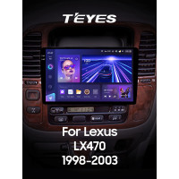 Штатная магнитола Teyes CC3 4+64 Gb Lexus LX470 J100 (F2) 1998-2003 10" 2k (L2)
