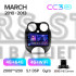 Штатная магнитола Teyes CC3 4+64 Gb Nissan March Micra K13 2010-2013 9" 2k