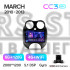 Штатная магнитола Teyes CC3 6+128 Gb Nissan March Micra K13 2010-2013 9" 2k