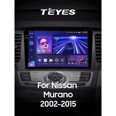 Штатна магнітола Teyes CC3 4+64 Gb Nissan Murano Z50 2002-2008 9" 2k