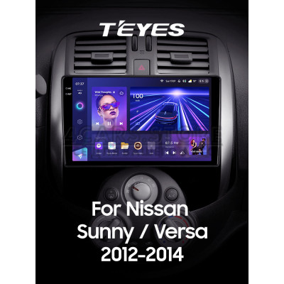 Штатна магнітола Teyes CC3 6+128 Gb Nissan Sunny Versa C17 2012-2014 9" 2k