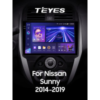 Штатная магнитола Teyes CC3 4+64 Gb Nissan Sunny (Left hand drive) 2014-2019 (F1) 10" 2k