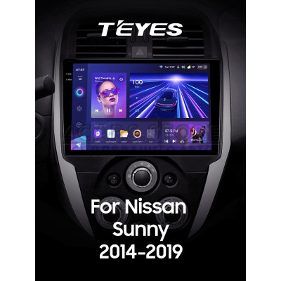 Штатная магнитола Teyes CC3 4+64 Gb Nissan Sunny (Left hand drive) 2014-2019 (F1) 10" 2k