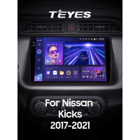 Штатна магнітола Teyes CC3 4+64 Gb Nissan Kicks P15 2017-2021 10" 2k