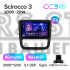 Штатна магнітола Teyes CC3 6+128 Gb Volkswagen Scirocco 3 III Mk3 2008-2014 (F1) 9" 2k