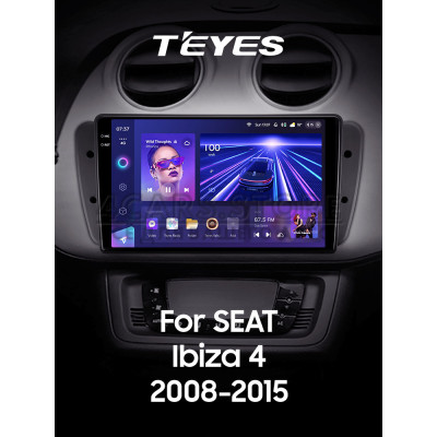 Штатная магнитола Teyes CC3 6+128 Gb Seat Ibiza 6J 2008-2015 9" 2k