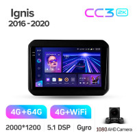 Штатная магнитола Teyes CC3 4+64 Gb Suzuki Ignis 2016-2020 9" 2k