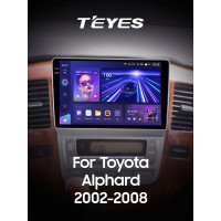 Штатная магнитола Teyes CC3 4+64 Gb Toyota Alphard 1 H10 2002-2005 (F1) 9" 2k