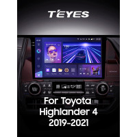 Штатна магнітола Teyes CC3 4+64 Gb Toyota Highlander 4 XU70 2019-2021 9" 2k (L1)